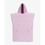 Poncho de bain a capuche enfant microfibre pink