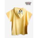 Poncho de bain titi looney tunes jaune