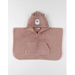 Poncho ours groloudoux marron