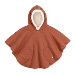 Poncho de voyage b�b� pour si�ge auto - dehors bien au chaud brick