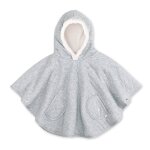 Poncho de voyage - dehors bien au chaud mix grey
