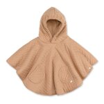 Poncho de voyage - pady quilted - jersey beige