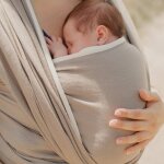 Portage - echarpe serg bris beige sable