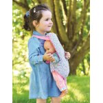 Porte - b�b� fleuri - rose