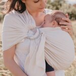 Porte - b�b� my sling ecru multi - coloured