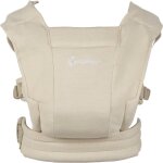 Porte - b�b� physiologique 2 positions avec bretelles ajustables d�s la naissance jusqu � 11 kg ecru