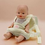Porte bébé pour poupée ecru Porte bébé pour poupée ecru