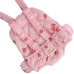 Porte b�b� pour poup�e rose, rouge, vert