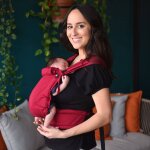 Porte - b�b� tiny - sangria rouge