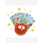 Porte cartes orange