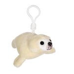 Porte - clés phoque 12 cm beige Porte - clés phoque 12 cm beige