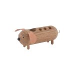 Porte - crayon en bois beige