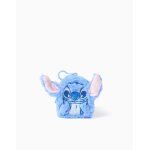 Porte - monnaie en peluche avec porte - cls stitch lilo et stitch bleu