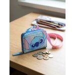 Porte - monnaie stitch disney iris� bleu bleu iris�