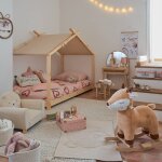 Porte - photos pomme en rotin - gaius beige