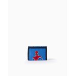 Portefeuille en tissu spider - man bleu