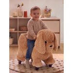 Porteur animal � roulettes en bois fsc� chien