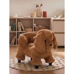 Porteur animal � roulettes en bois fsc� chien