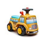 Porteur avec assise ouvrante et volant directionnel avec klaxon jaune