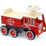 Porteur camion de pompier rouge