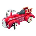 Porteur pompiers rouge