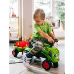 Porteur tracteur avec remorque vert claas