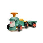 Porteur tracteur avec remorque vert vintage