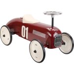 Porteur voiture vintage rouge