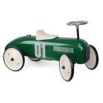 Porteur voiture vintage vert