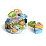 Portions de fromage en boite bleu