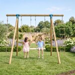 Portique 2, 30 m topwood alti 2 - 4 enfants bois