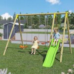 Portique 2, 30 m topwood tutti - 6 enfants bois