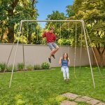 Portique pour les adolescents en m�tal 3, 50 m - baxter 2 - 4 personnes sable