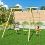 Portique artix tiridou 2 - 2, 30 m - 3 enfants bois