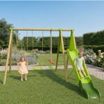 Portique balan�oire en bois 2, 30m palmi bois