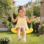 Portique balan�oire plastique pour portique balan�oire 2 m - 2, 5 m pour enfants jaune