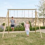 Portique avec corde ado 3m albert bois