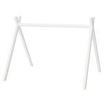 Portique d'veil en bois massif - arche d'veil universelle blanc