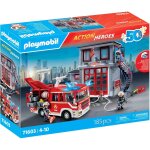 Poste de pompiers avec camion d'intervention 71603 multicolore