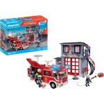 Poste de pompiers avec camion d'intervention 71603 multicolore
