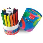 Pot crayons infinity frise � colorier multicolore