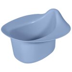 Pot hni ou pot chapeau hygi�ne naturelle infantile bleu pigeon