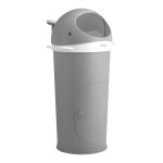 Poubelle  couches anti - odeurs baleine gris fonc