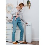 Poubelle � couches dress up blanc