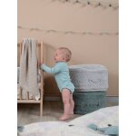 Pouf chill - bleu gris�