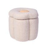 Pouf + coffre � jouets fleur fleurs