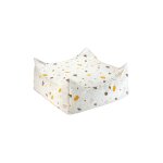 Pouf enfant ottoman carr� - coussin de sol design terrazzo terrazzo marble