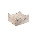Pouf enfant ottoman carr� - coussin de sol design terrazzo terrazzo sand