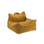 Pouf poire chambre enfant - fauteuil comfortable en teddy maple