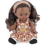 Poupée câlinette 28 cm norah marron Poupée câlinette 28 cm norah marron